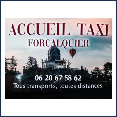 Accueil Taxi Forcalquier