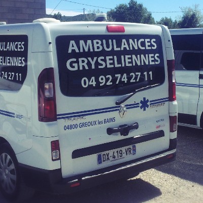 Ambulances & Taxis Gryseliennes Gréoux les Bains