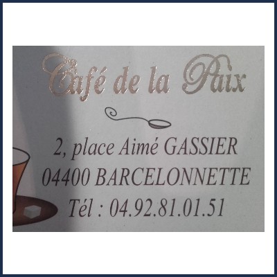Café de la Paix Snack et Hébergement