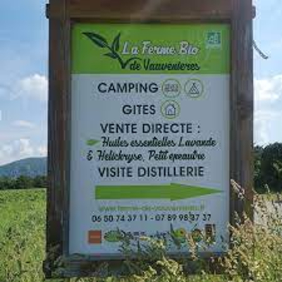 Camping La Ferme Bio de Vauvenières Saint Jurs
