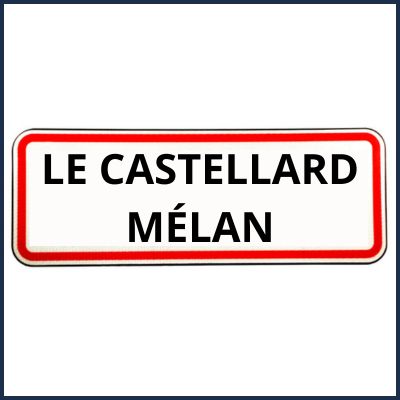 Mairie du Castellard Mélan