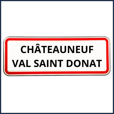 Mairie de Châteauneuf Val Saint Donat