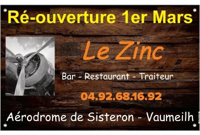 Restaurant Le Zinc Vaumeilh