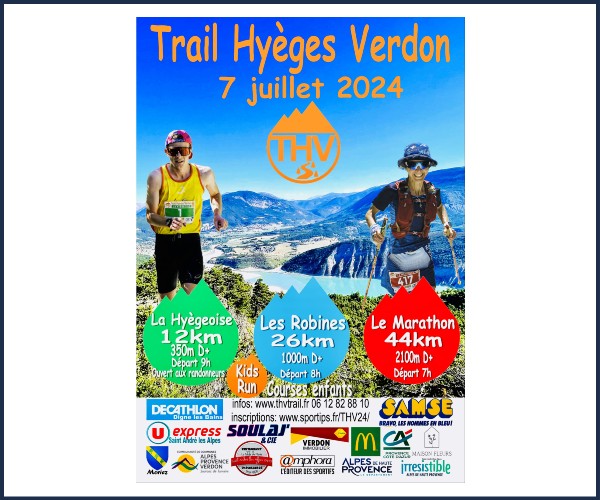 Trail Hyèges Verdon