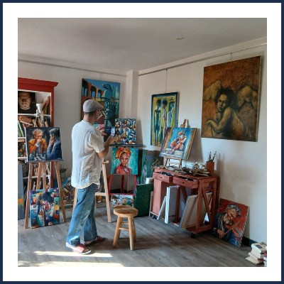 Les Peintures de Laurent Chimento