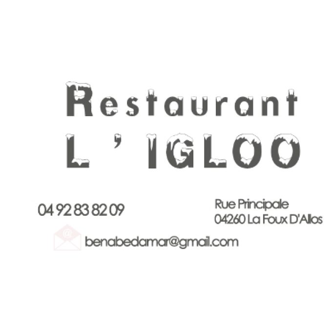 Restaurant L&rsquo;Igloo