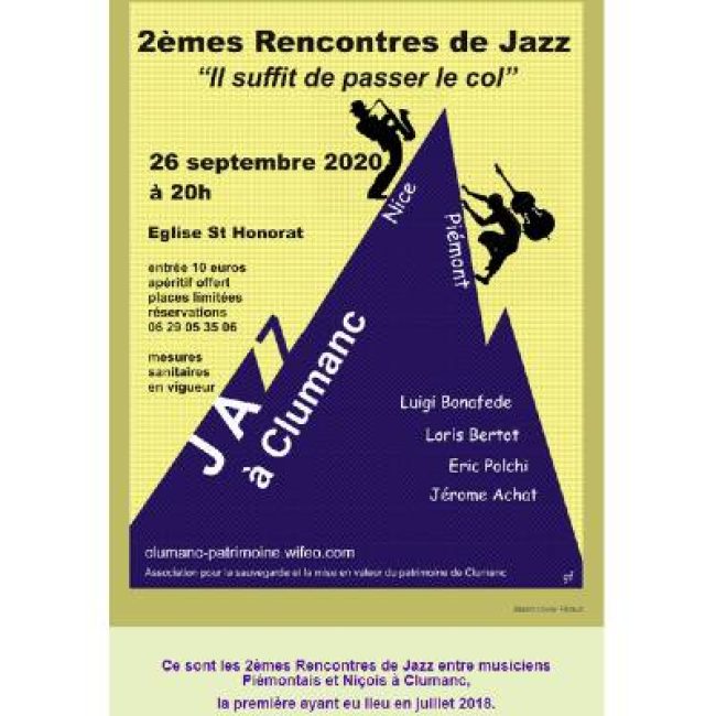 Clumanc. 2ème Rencontre de Jazz