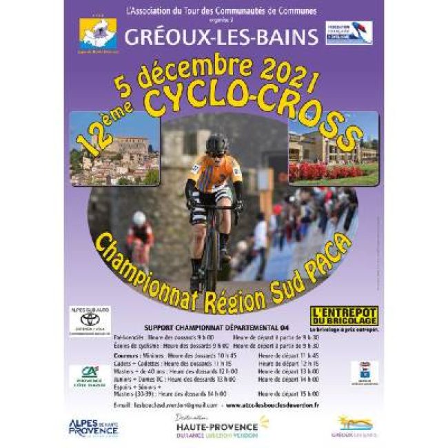 Gréoux les Bains. 12ème Cyclo-cross