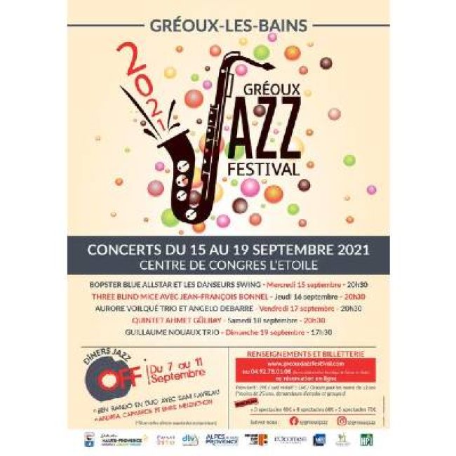 Gréoux les Bains. Jazz Festival 7ème édition