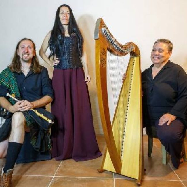 Moustiers Sainte Marie. Concert de musique celtique par l&rsquo;ensemble Ceiltika