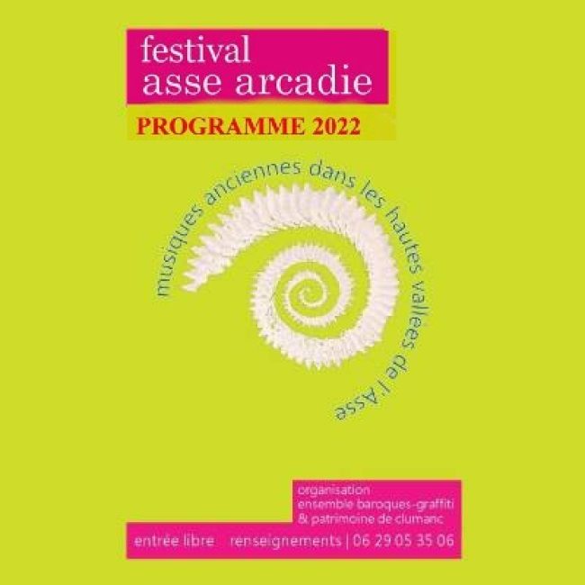 Festival Asse Arcadie 2022