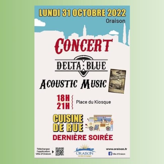 Concert Delta Blues à Oraison