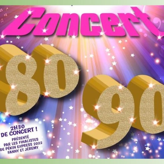 Grand concert 80 90 à Sisteron