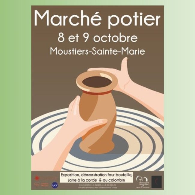 Marché Potier Moustiers Sainte Marie