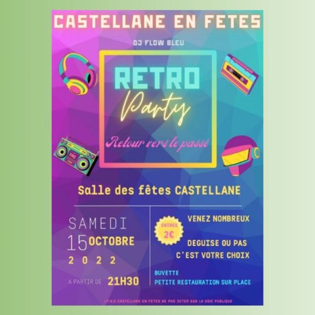 Retro Party Castellane