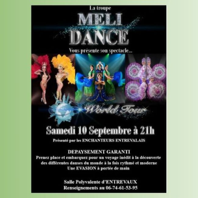 Entrevaux. Meli Dance &#8211; World Tour